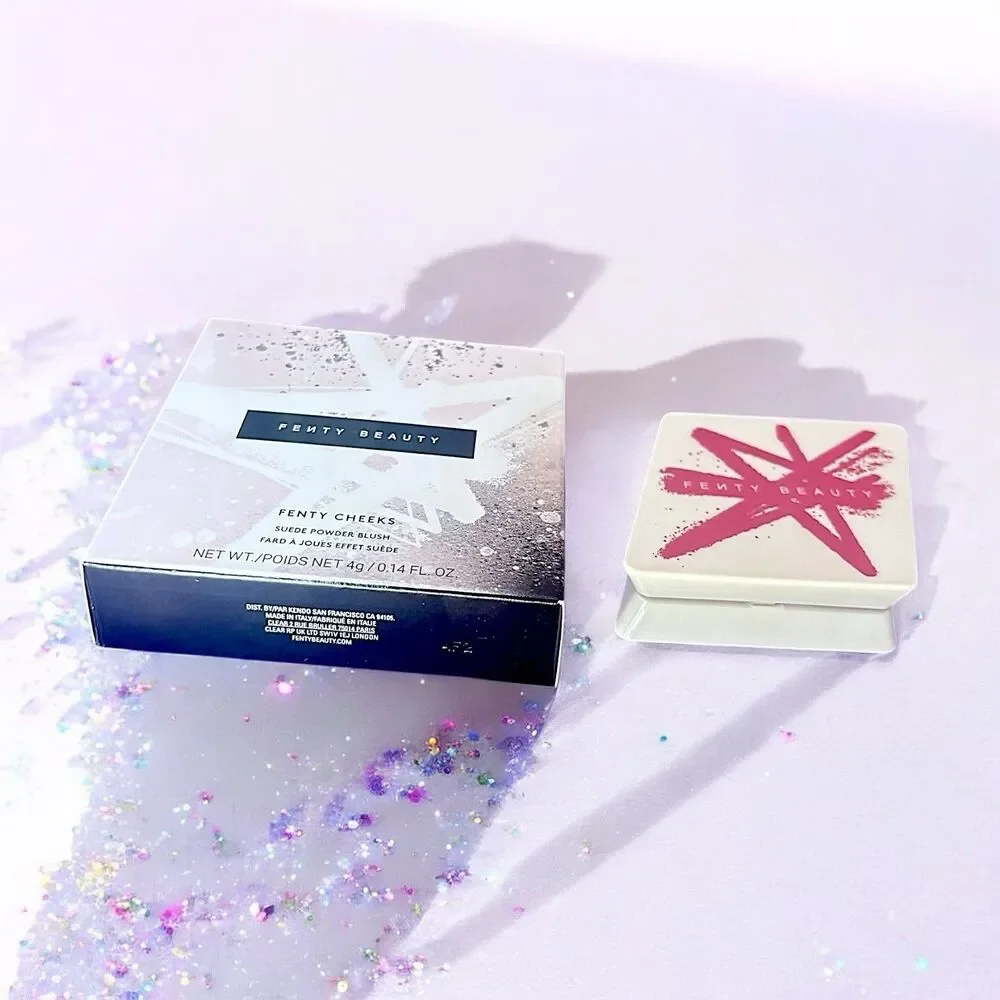 FENTY BEAUTY Fenty Cheeks Suede Powder Blush in Summertime Wine 0.14 fl oz NIB